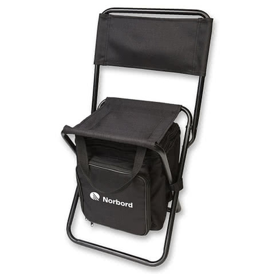 Terrace Lounger Picnic Cooler Bag/Chair in Black
