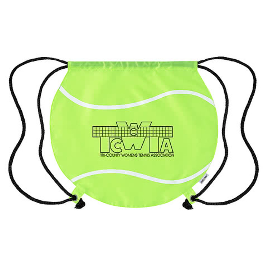 Tennis Ball Drawstring Bag