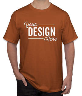 Canada - Gildan 100% Cotton T-shirt - Color: Texas Orange