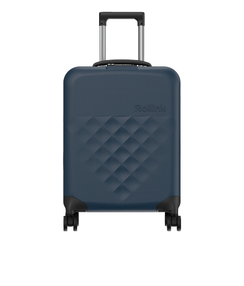 Rollink Flex 360 21" Carry-On Luggage in Atlantic Blue