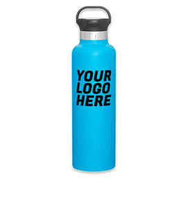 24 oz. h2go Ascent Stainless Steel Insulated Water Bottle - Color: Matte Aqua