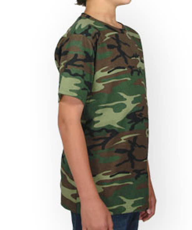 Code 5 Youth Camo T-shirt