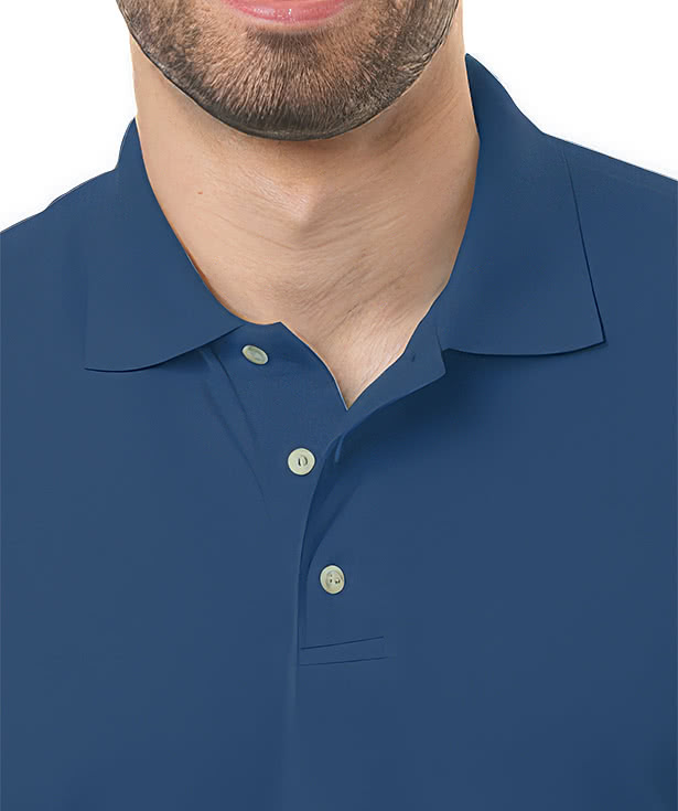 Blue Generation Tall Superblend Easy-Care Pique Polo