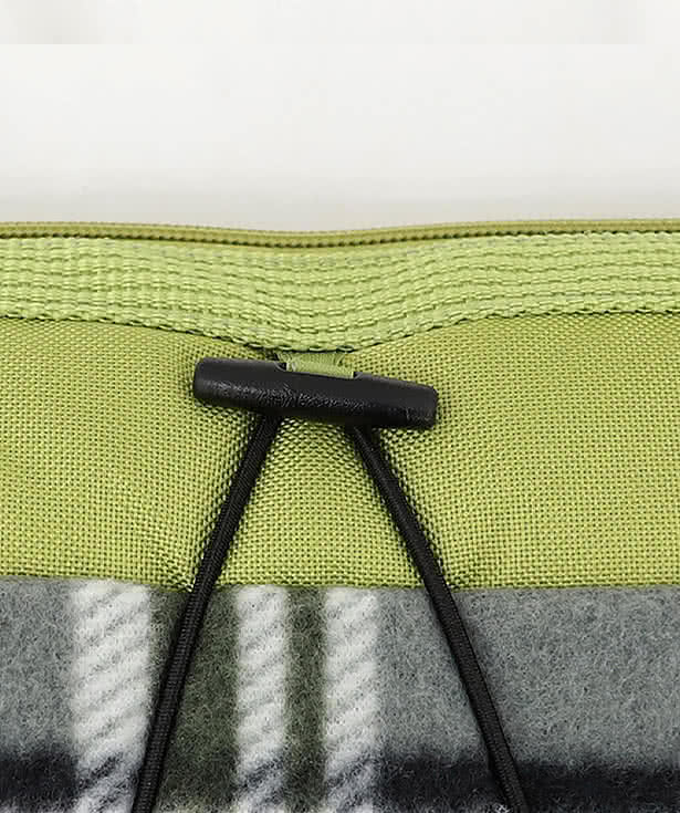 Premium Barrel Fleece Roll-Up Picnic Blanket