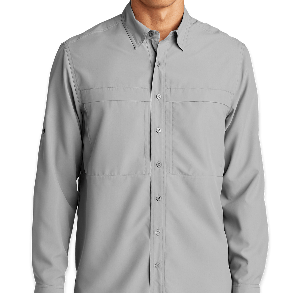 Port Authority Daybreak UV Long Sleeve Shirt-default