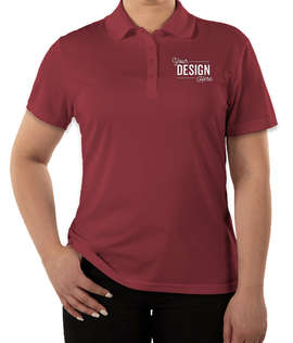 Canada - Core 365 Women's Performance Polo - Color: Burgundy