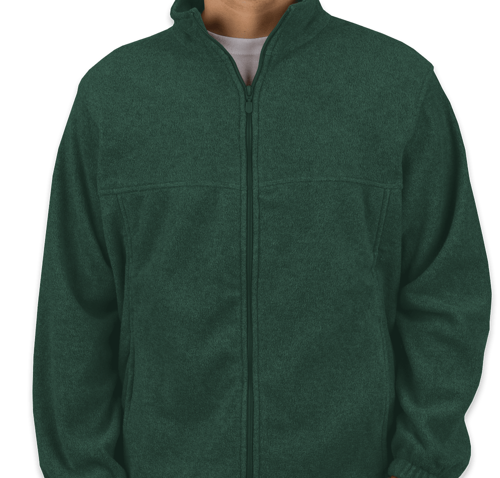 Harriton Full Zip Fleece Jacket - Printed-default