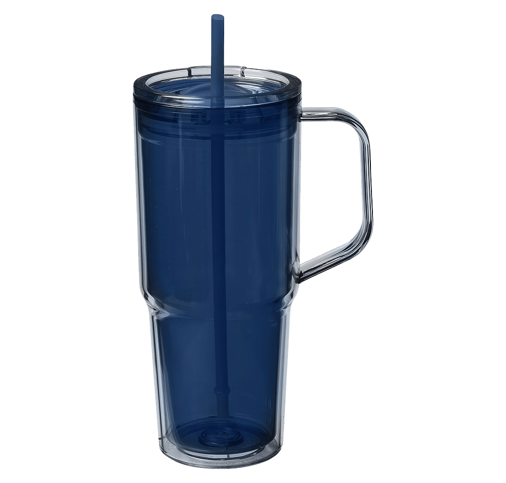 Hampton 32 oz Recycled AS Double Wall Tumbler With Handle-default