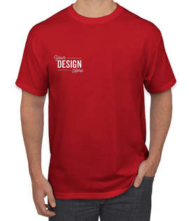 Canada - Jerzees 50/50 Pocket T-shirt - Color: True Red