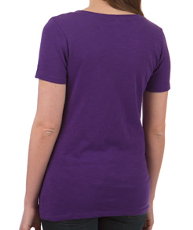 Next Level Juniors Slub V-Neck T-shirt