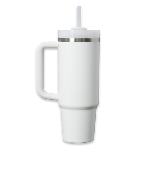 Stanley Laser Engraved 30 oz. Quencher H2.0 FlowState Tumbler in Frost