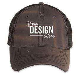 Sportsman Dirty-Washed Trucker Hat - Color: Charcoal / Black