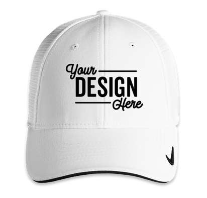 Nike Dri-FIT Mesh Back Hat - White / White