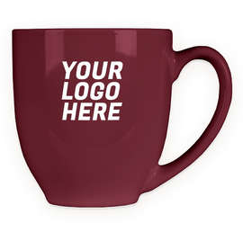 14 oz. Bistro Mug - Color: Maroon