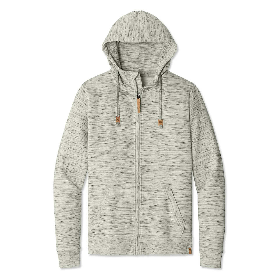 Tentree Space Dye Fleece Zip Hoodie