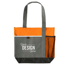 Webster Pocket Tote Bag - Color: Orange