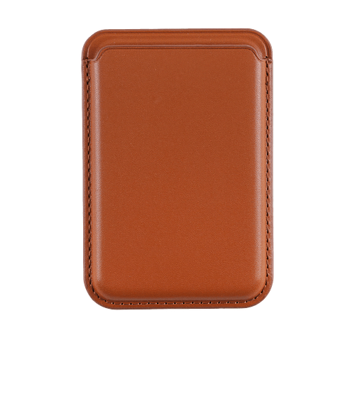Full Color Snap2 Magnetic Phone Wallet in Brown