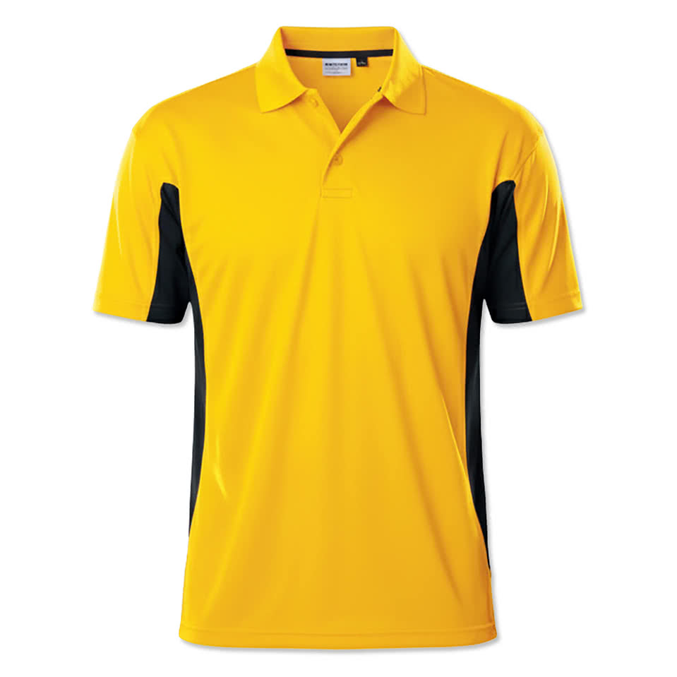 Blue Generation BLU-X-DRI Colorblock Performance Polo - Printed