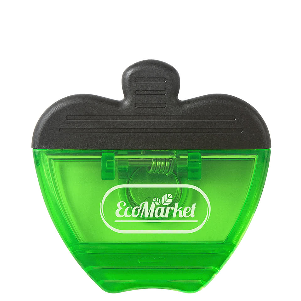 Recycled Apple Shape Magnetic Memo Clip