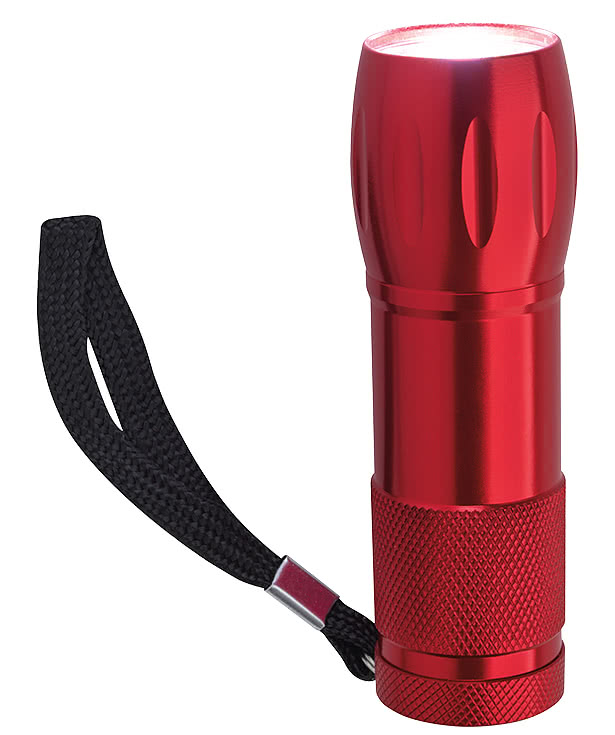 Laser Engraved Mini Aluminum COB Flashlight
