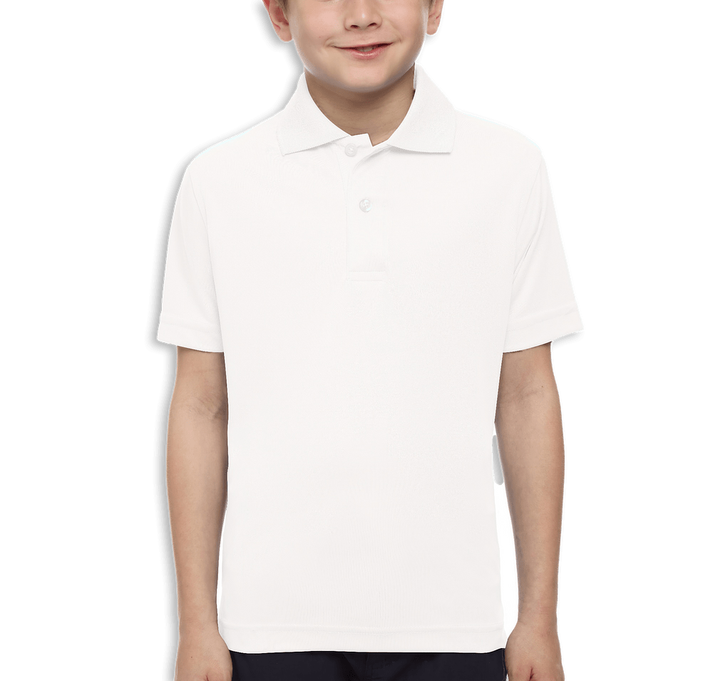 Blue Generation Youth BLU-X-DRI Titan Value Performance Polo - Embroidered-default