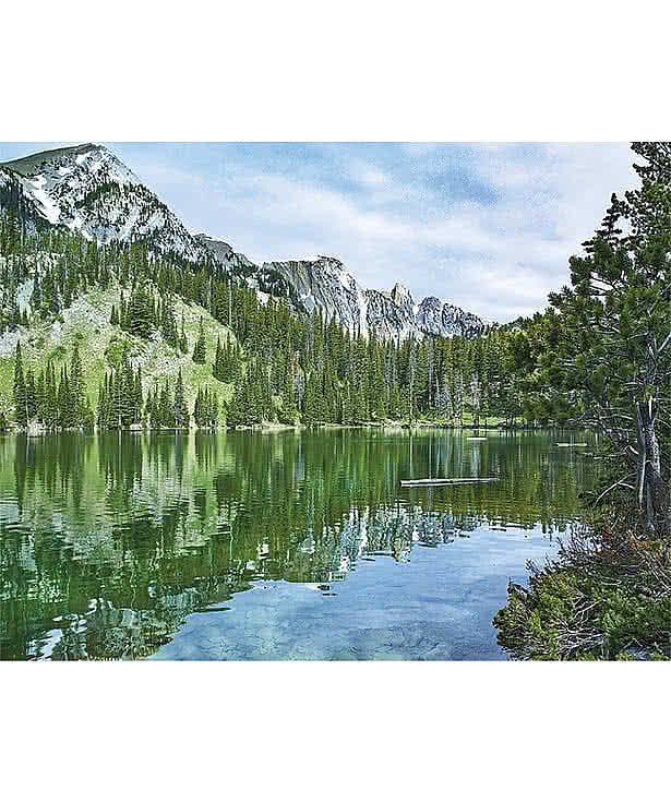 Full Color Rocky Mountains Spiral Wall Calendar