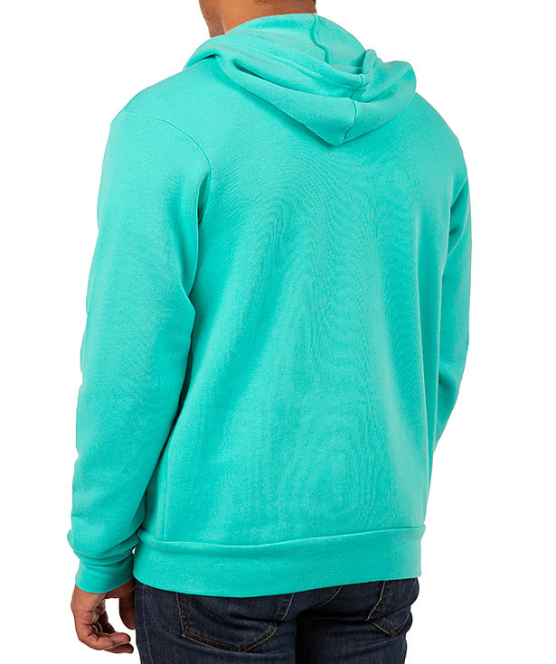 Embroidered Bella + Canvas Ultra Soft Zip Hoodie