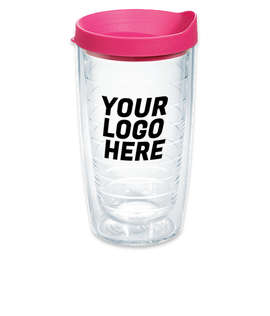 Full Color Tervis 16 oz. Classic Tumbler with Lid - Color: Fuchsia