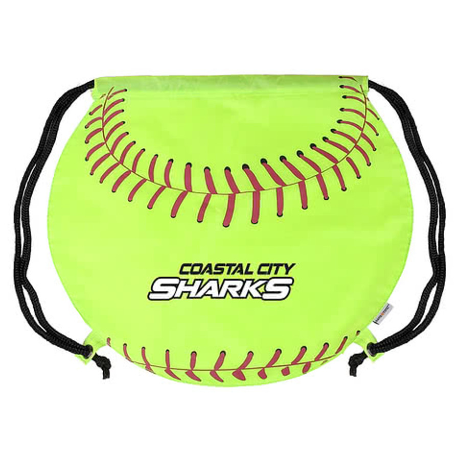 Softball Drawstring Bag