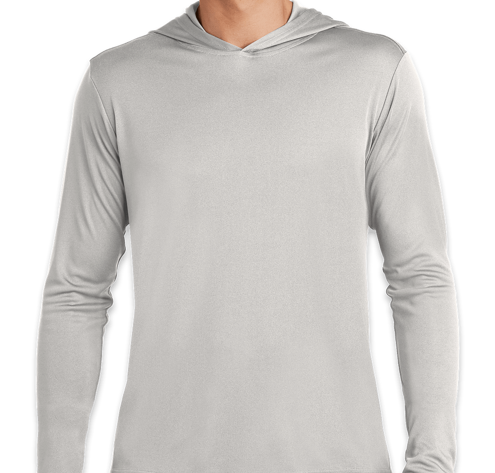 Sport-Tek Competitor Hooded Long Sleeve Performance Shirt-default