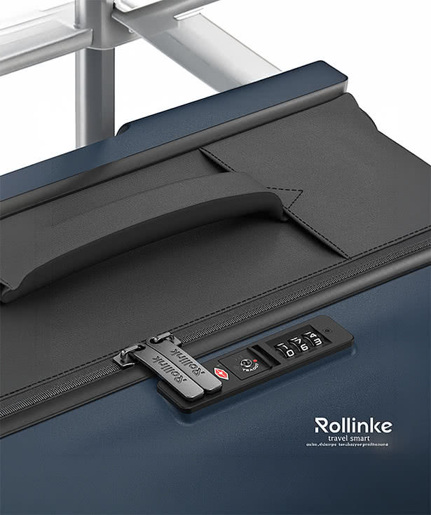 Rollink Flex 360 Checked Wheeled Suitcase