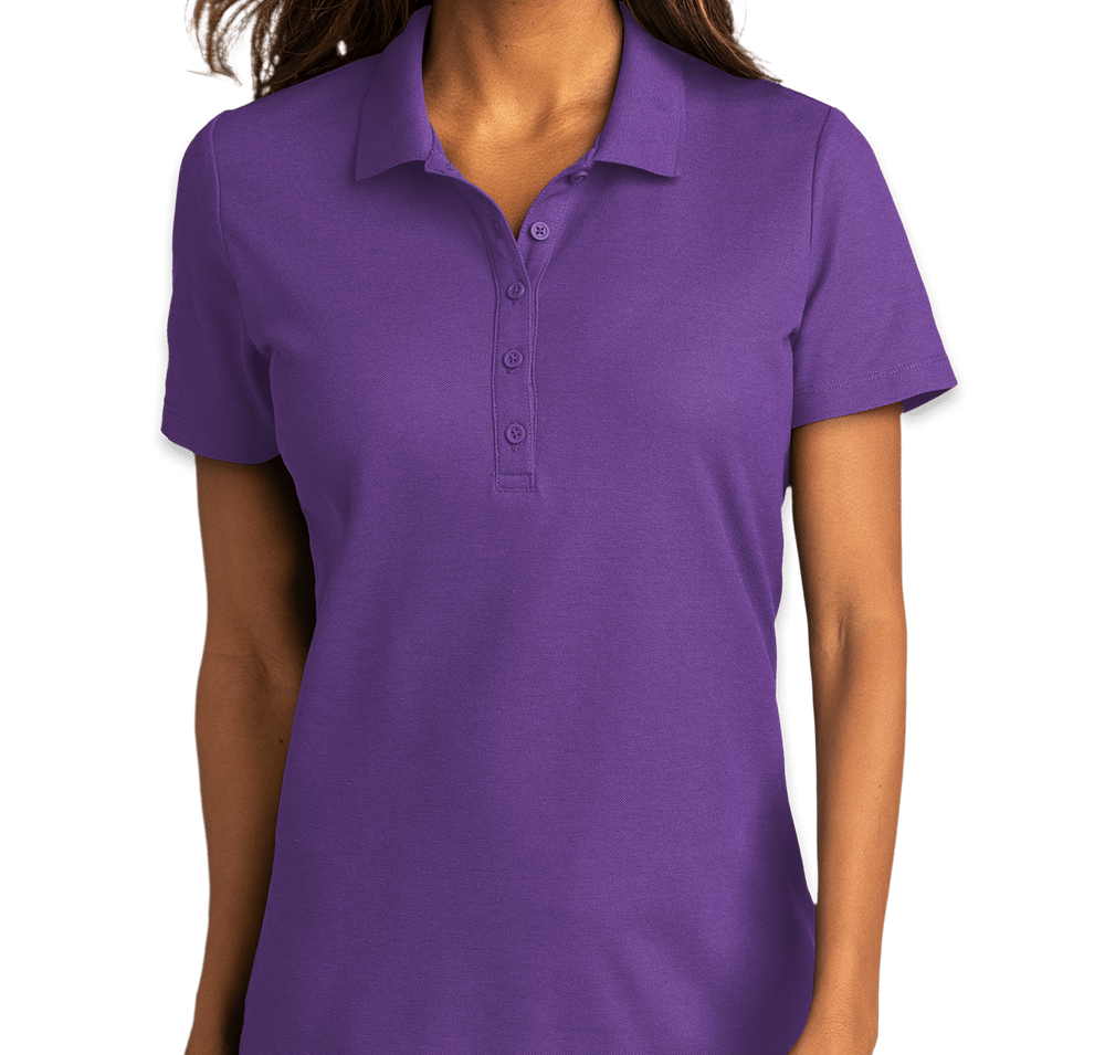 Port Authority Women's SuperPro React Polo - Embroidered-default