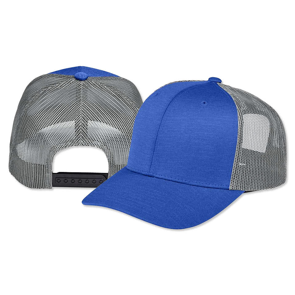 Team 365 Youth Zone Sonic Heather Snapback Trucker Hat