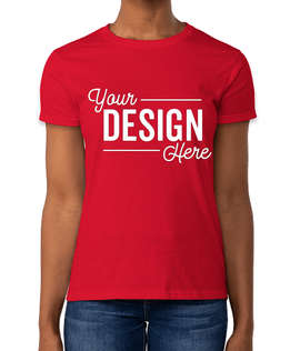Gildan Ultra Cotton Women's T-shirt - Color: Red
