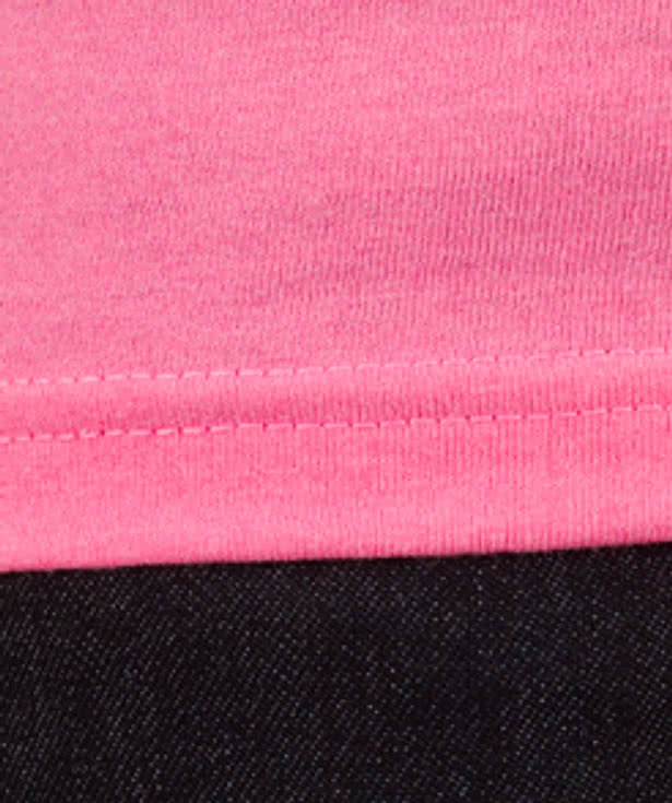 District Juniors Neon V-Neck T-shirt