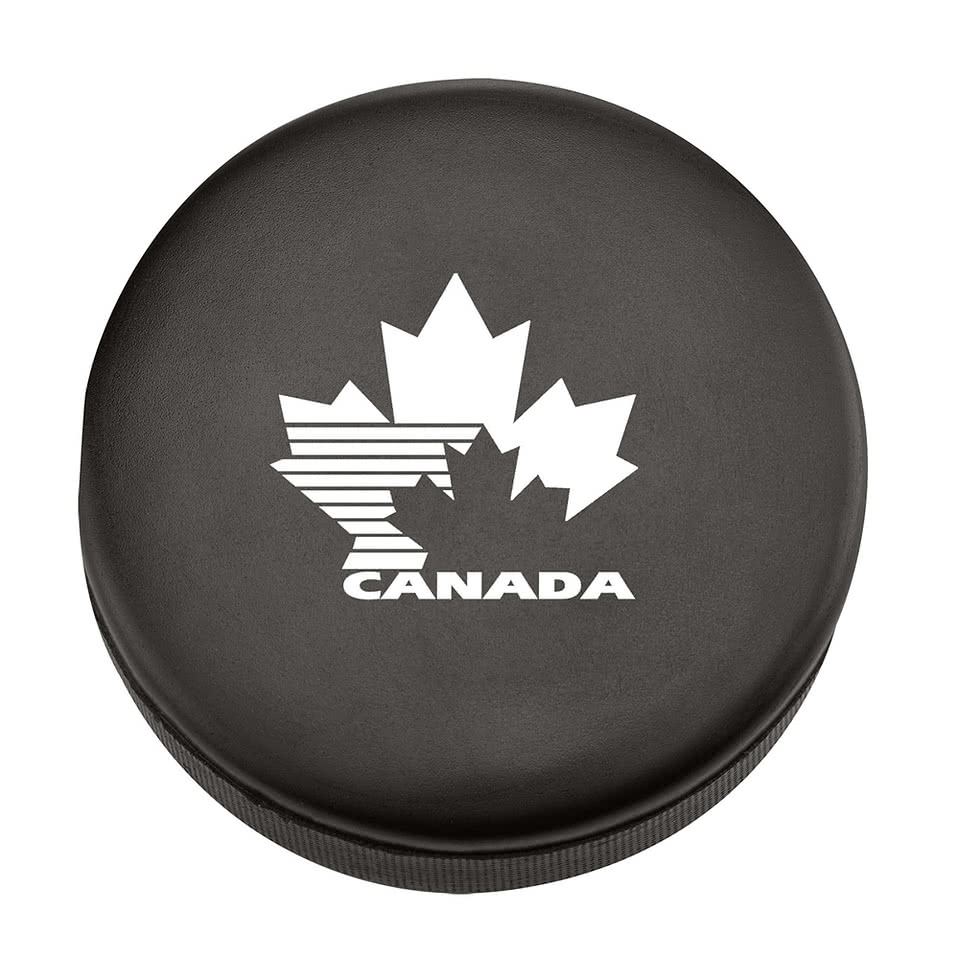 Hockey Puck Shaped Stress Reliever