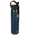Hydro Flask Wide Mouth with Flex Straw Cap 24 oz. - Laser Engraved