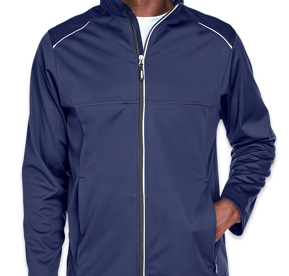 Core 365 Tall Techno Lite Three-Layer Tech Shell Jacket - Embroidered-default