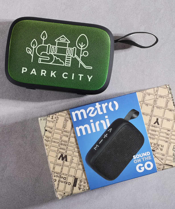 Full Color Metro Mini Wireless Bluetooth Speaker