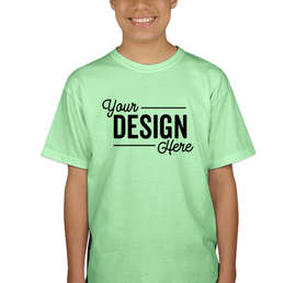 Canada - Gildan Youth Ultra Cotton T-shirt - Color: Mint Green
