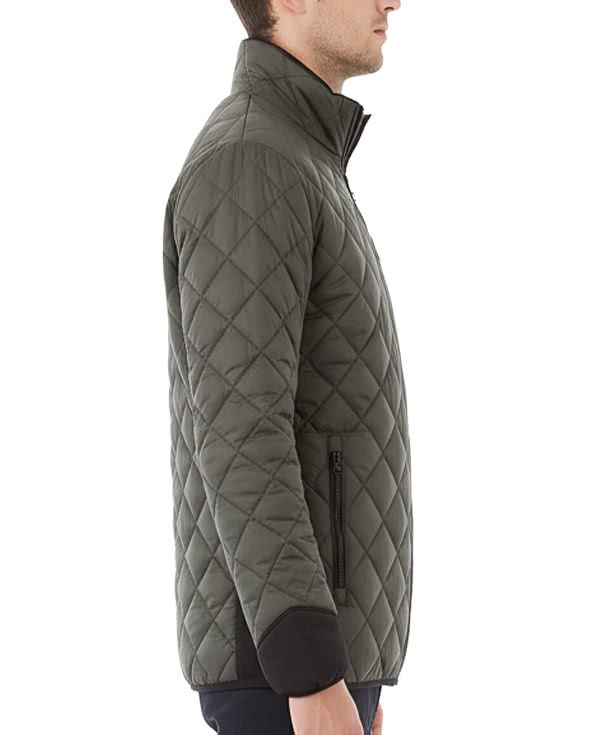 Elevate Rougemont Diamond Quilted Insulated Puffer Jacket