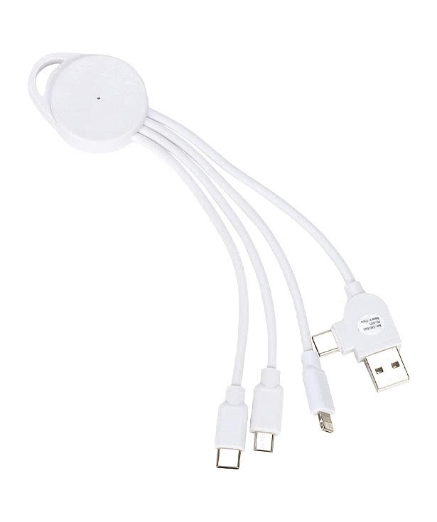 Bamboo 3-in-1 6" Charging Cable