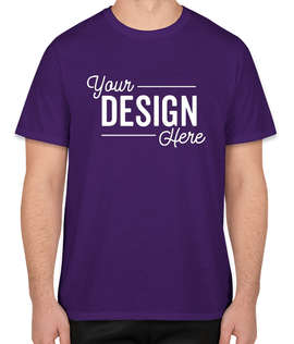 Gildan Soft Jersey Performance Shirt - Color: Purple
