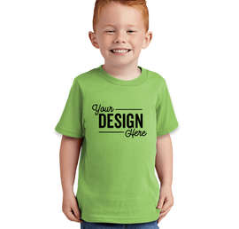 Port & Company Toddler Core Cotton T-shirt - Color: Lime