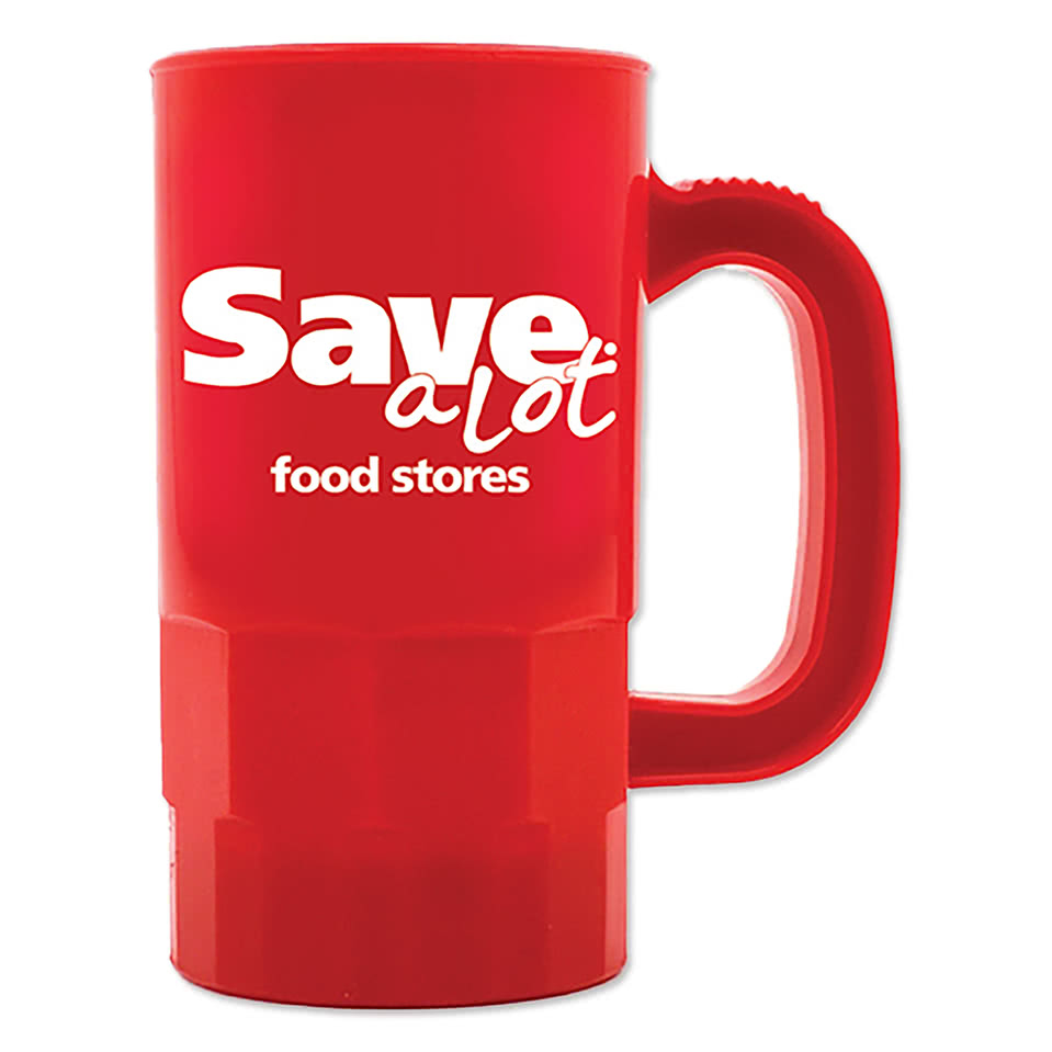 14 oz. Durable Plastic Beverage Mug