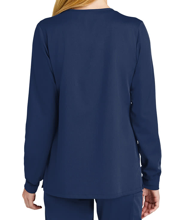 Wink Women's Premiere Flex Stretch Full-Zip Scrub Jacket