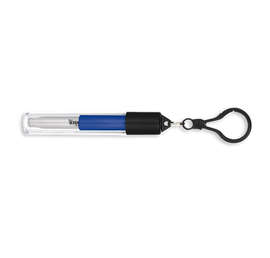 Stretchable Stainless Steel Reusable Straw - Color: Blue