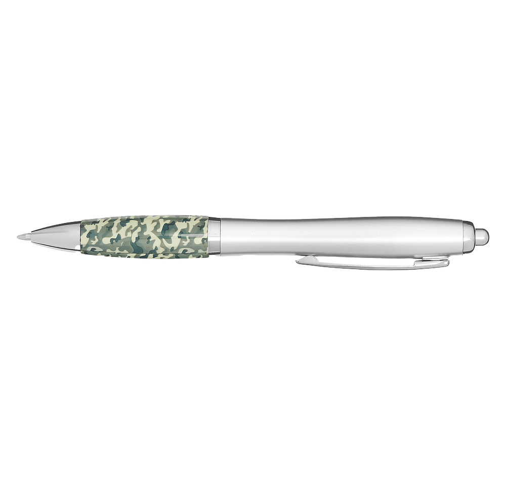 Hunting & Military Camouflage Recycled Ballpoint Pen (black ink)-default