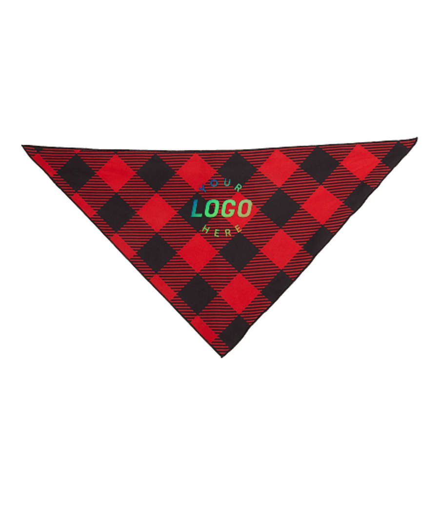 Paws & Claws Pet Bandana in Red