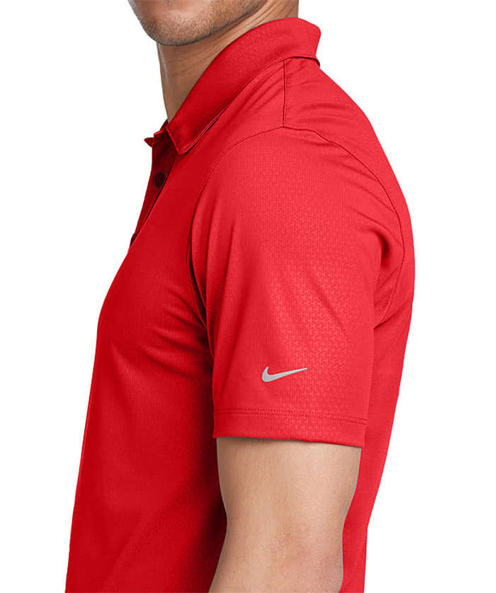 Nike Dri-FIT Embossed Tri-Blade Performance Polo